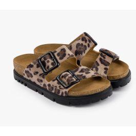 Papuča ženska braon