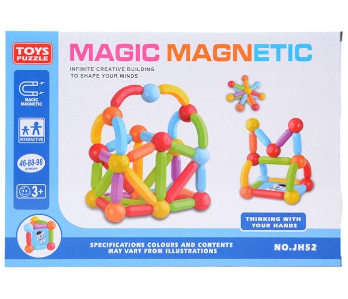 Igracka magnetne šipke za slaganje (46 kom.)
