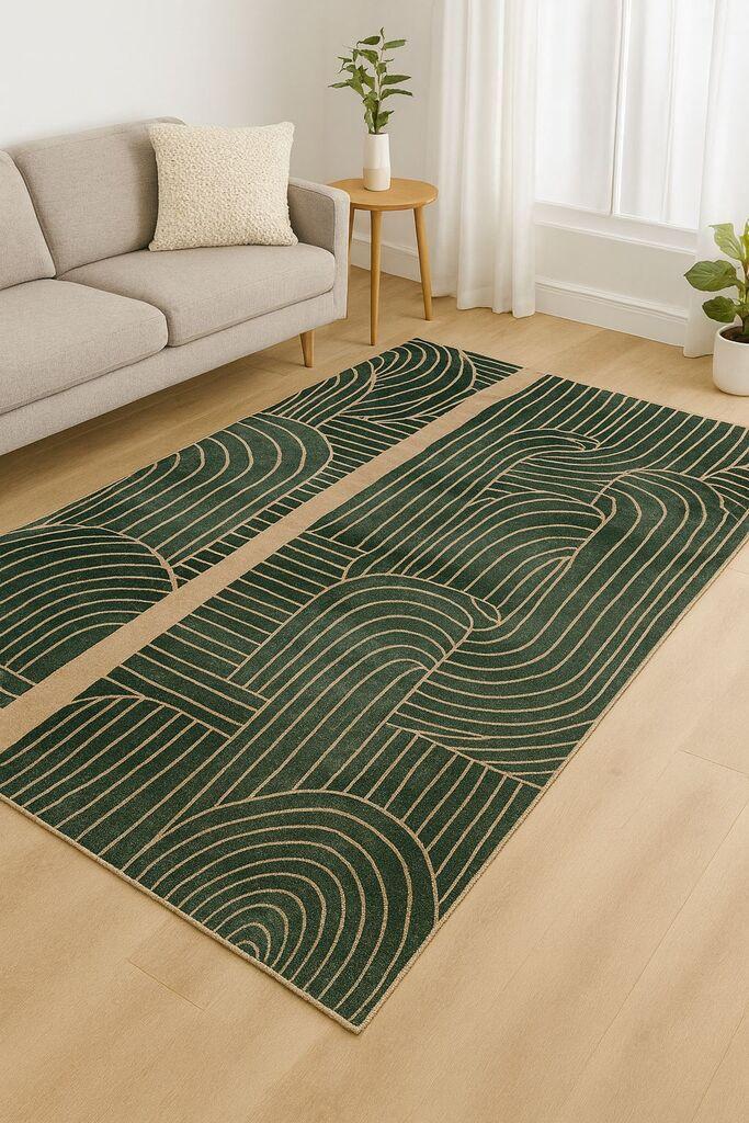 Conceptum Hypnose tepih BSR-11, pravougaoni, 160 x 230 cm, maslinasto