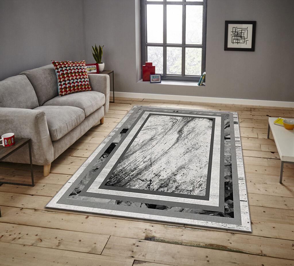 Conceptum Hypnose tepih Asr Crpt-75, pravokutni, 100 x 140 cm, svijetlo siva