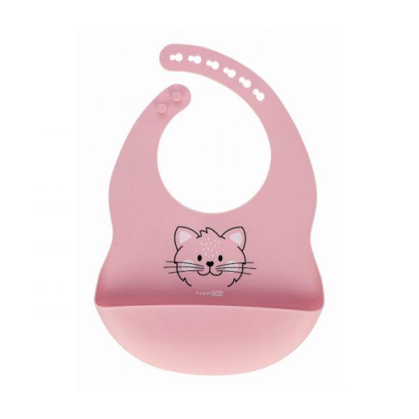 Portikla za bebe silikonska Freeon - kitty pink