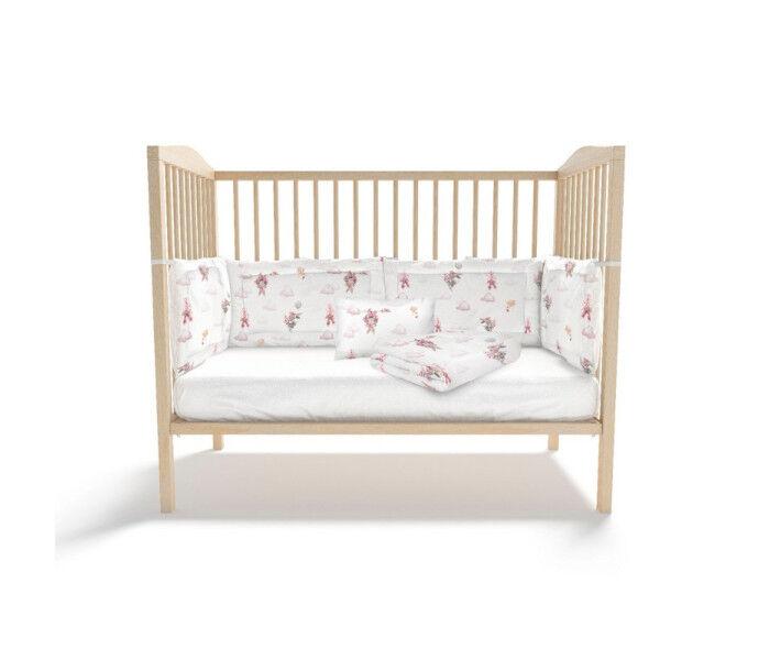 Posteljina kidzz 6/1, zeka rozi