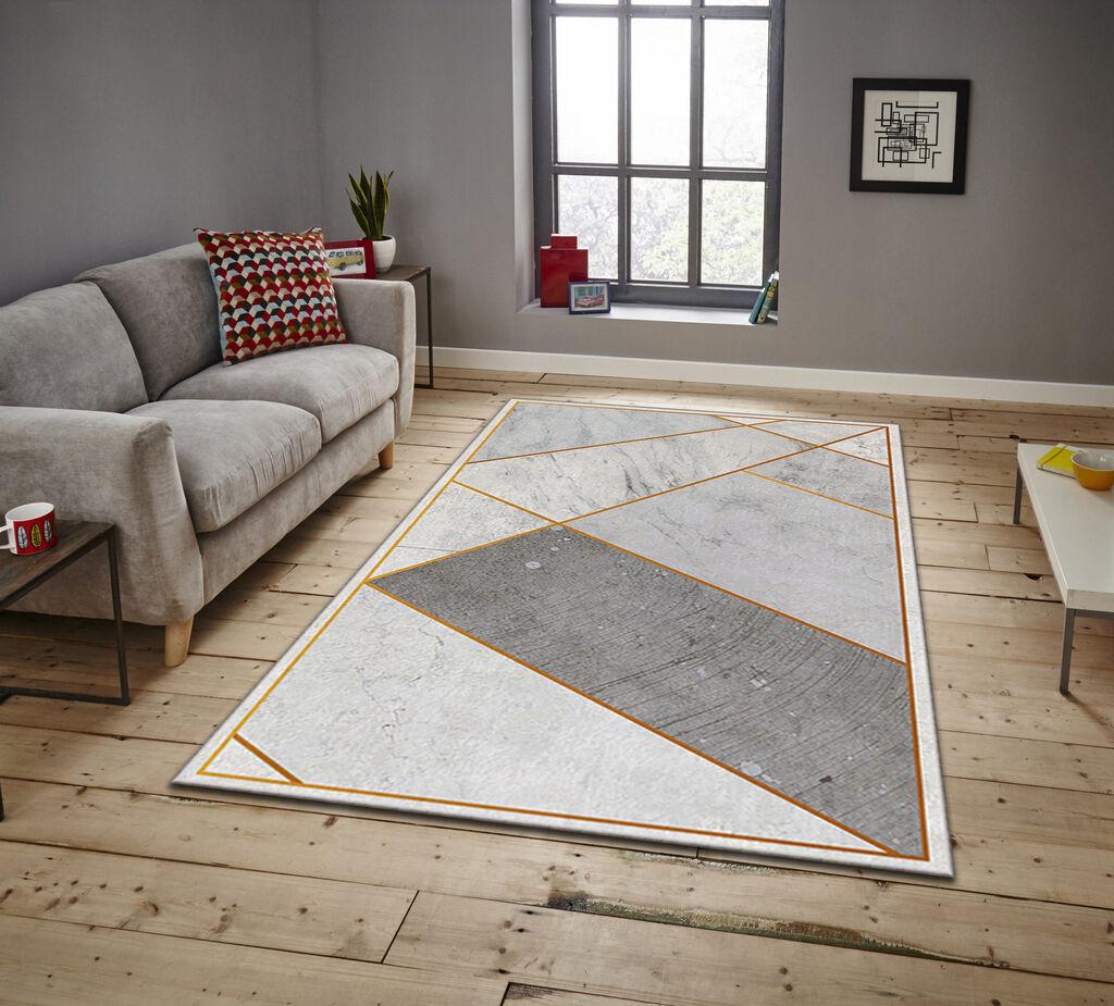 Conceptum Hypnose tepih Asr Crpt-90, pravougaoni, 140 x 220 cm, svijetlo siva