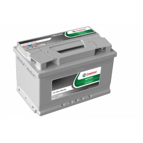 Toplo 12V/72Ah+L Castrol Sli-Din(640A) Lb3