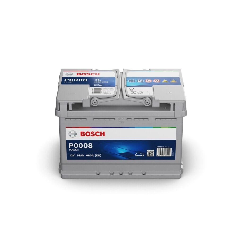 Bosch 12V/74Ah+L  Power+ (680A)