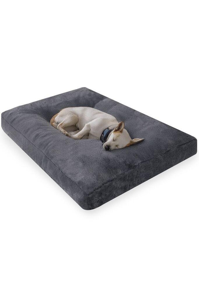 Krevet za kućne ljubimce Paws & Whiskers Max Dog, 100x80x10 cm, antracit