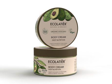 Ecolatier Body Cream Deep Nutrition - Organic Avocado 250Ml