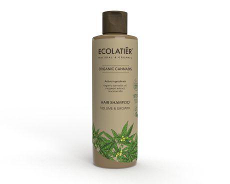 Ecolatier Hair Shampoo Volume & Growth - Organic Cannabis 250Ml