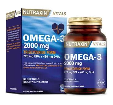 Nutraxin Omega 3 2000Mg 60 Softgels