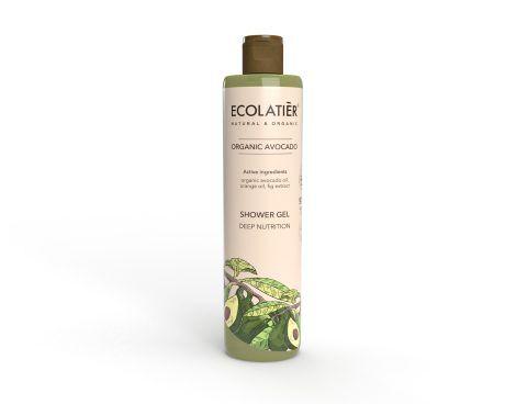 Ecolatier Shower Gel Deep Nutrition - Organic Avocado 350Ml