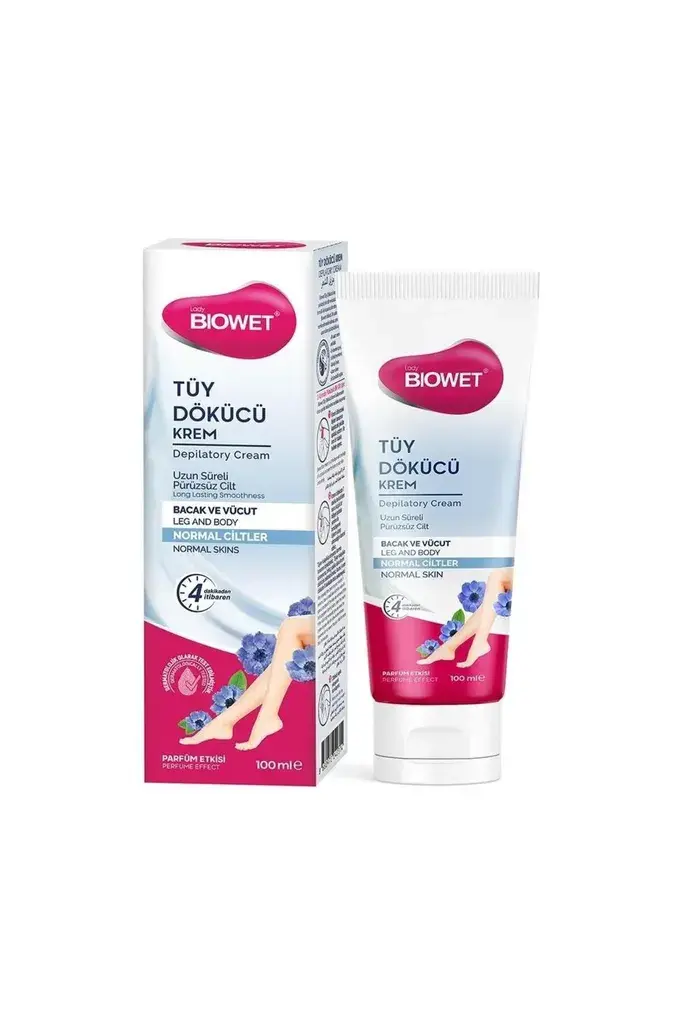 Biowet Krema Za Depilaciju Za Normalnu Kozu 100Ml