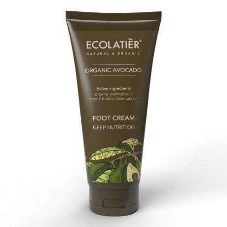 Ecolatier Foot Cream Deep Nutrition - Organic Avocado 100Ml