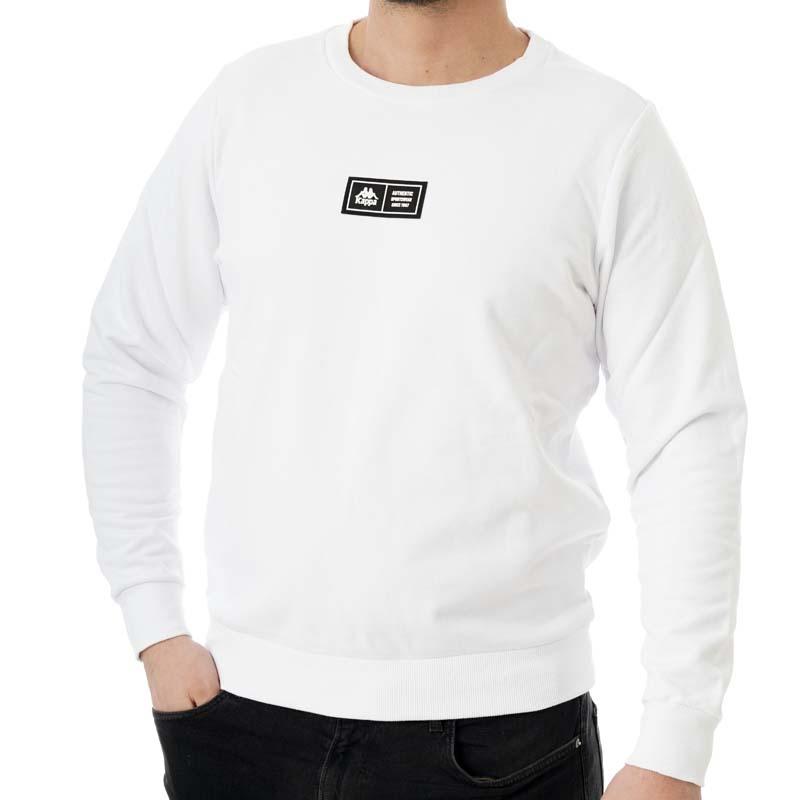 Kappa muška dukserica AUTHENTIC NYMPHE, bijela