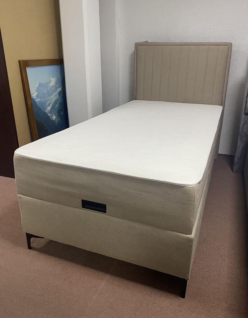 Krevet Livio Timor New 104, 200x100cm, Bež