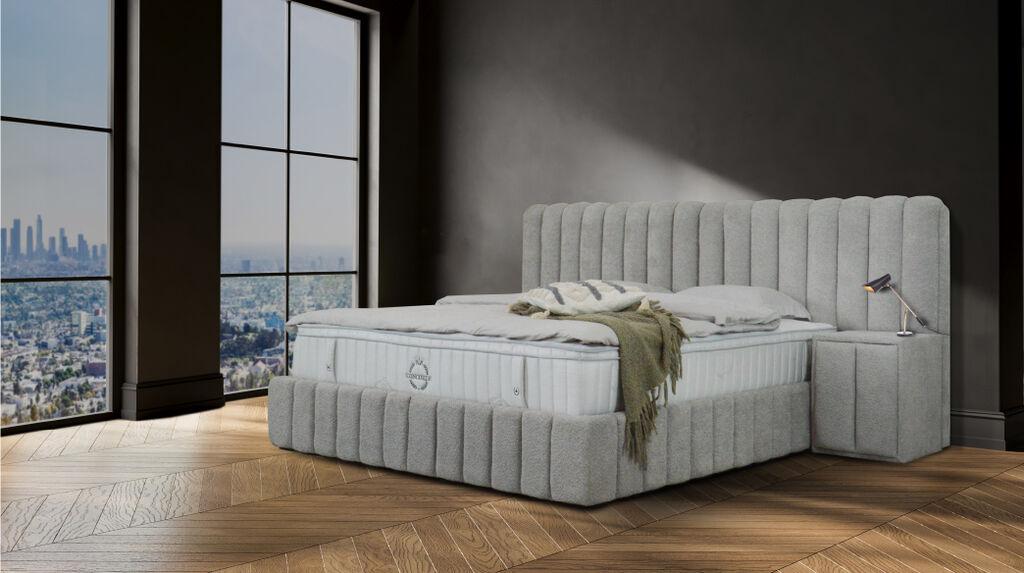 FORMA IDEALE Krevet Concorde 180×200 cm + madrac 180×200 cm / štof Anthologhy 20 / bež