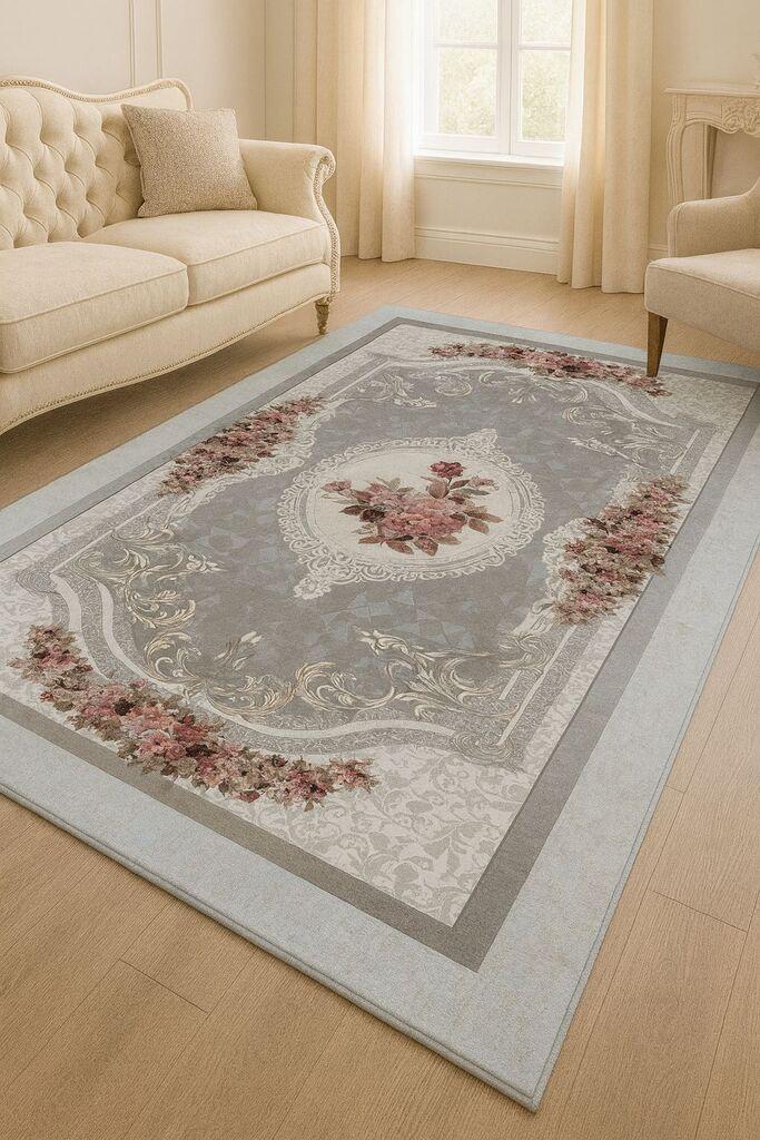 Conceptum Hypnose tepih HM-CRP25-23, pravokutni, 100 x 140 cm, sivo-braon