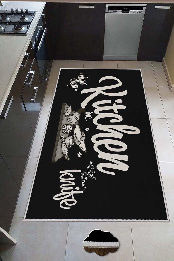 Conceptum Hypnose tepih Hmnt570, pravougaoni, 160 x 230 cm, crno-bijeli