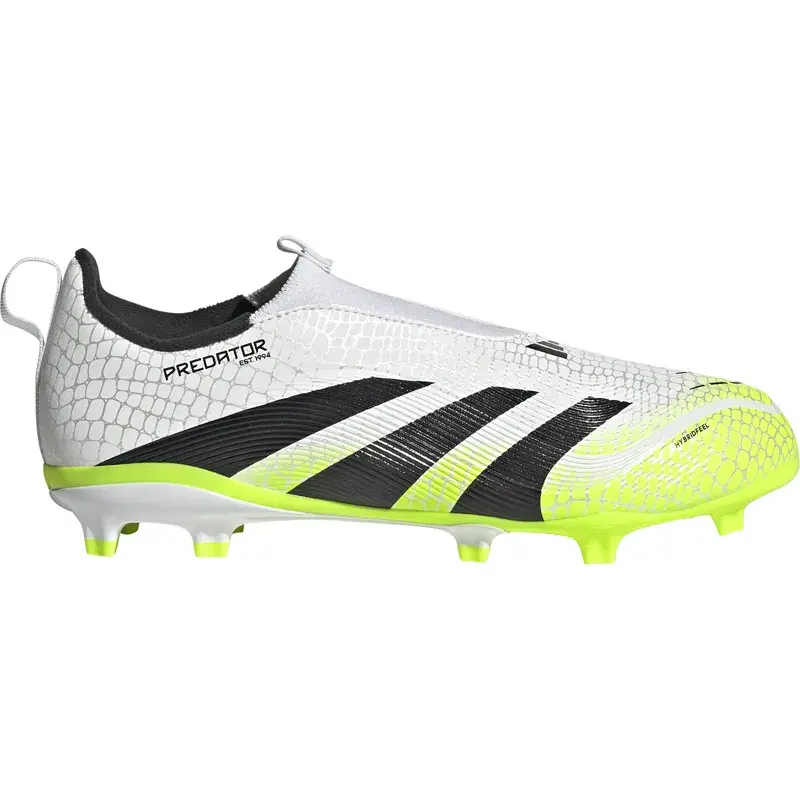 Adidas kopačke za dječake Predator League Ll Fg/Mg J, bijelo-žute