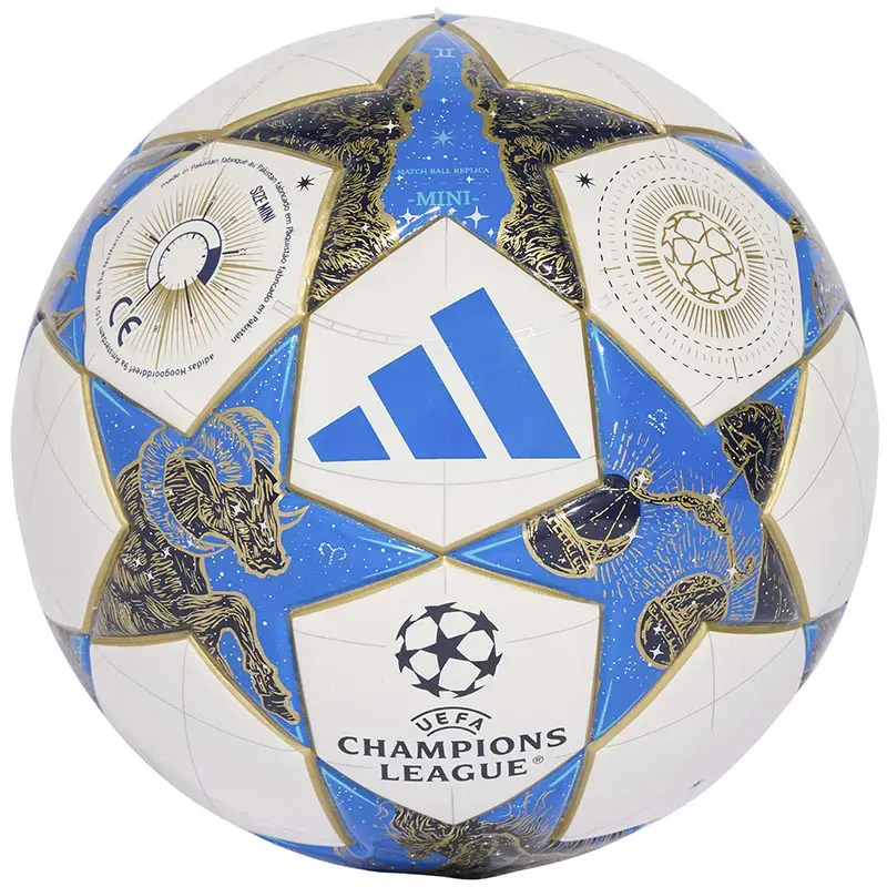 Adidas fudbalska lopta Ucl Mini, plavo-bijela