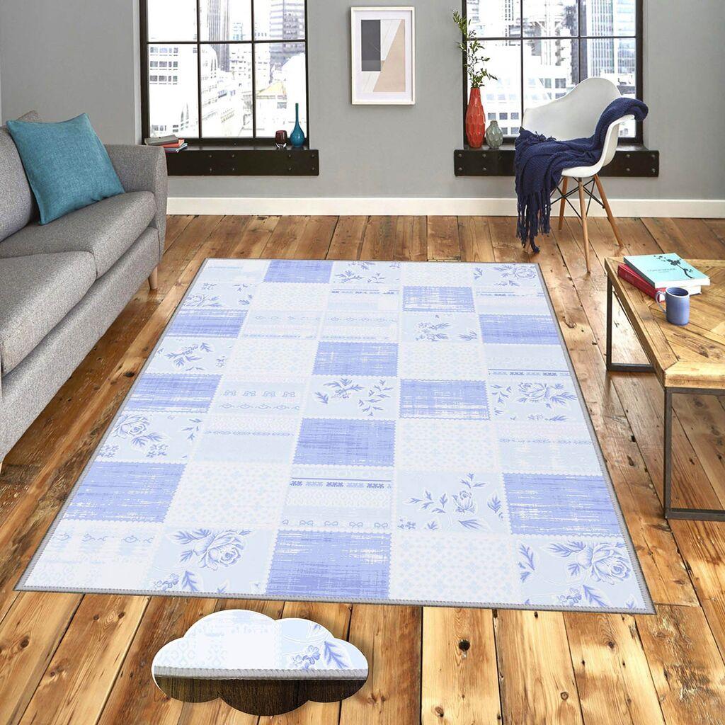 Conceptum Hypnose tepih Eexfab924-1, pravokutni, 120 x 180 cm, svijetloplava