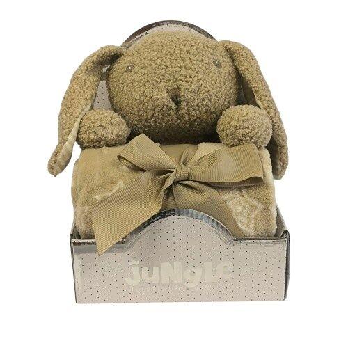 Jungle Ćebe I Igračka Bež Zeko Wl-5337Rt/25-Br