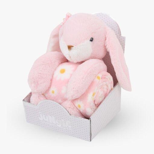 Jungle Ćebe I Igračka Roze Zec Wl-6312-1/25-Pr