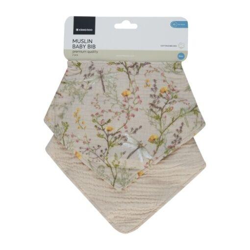 Kikka Boo Portikla Muslin Set 2U1 Secret Garden Beige