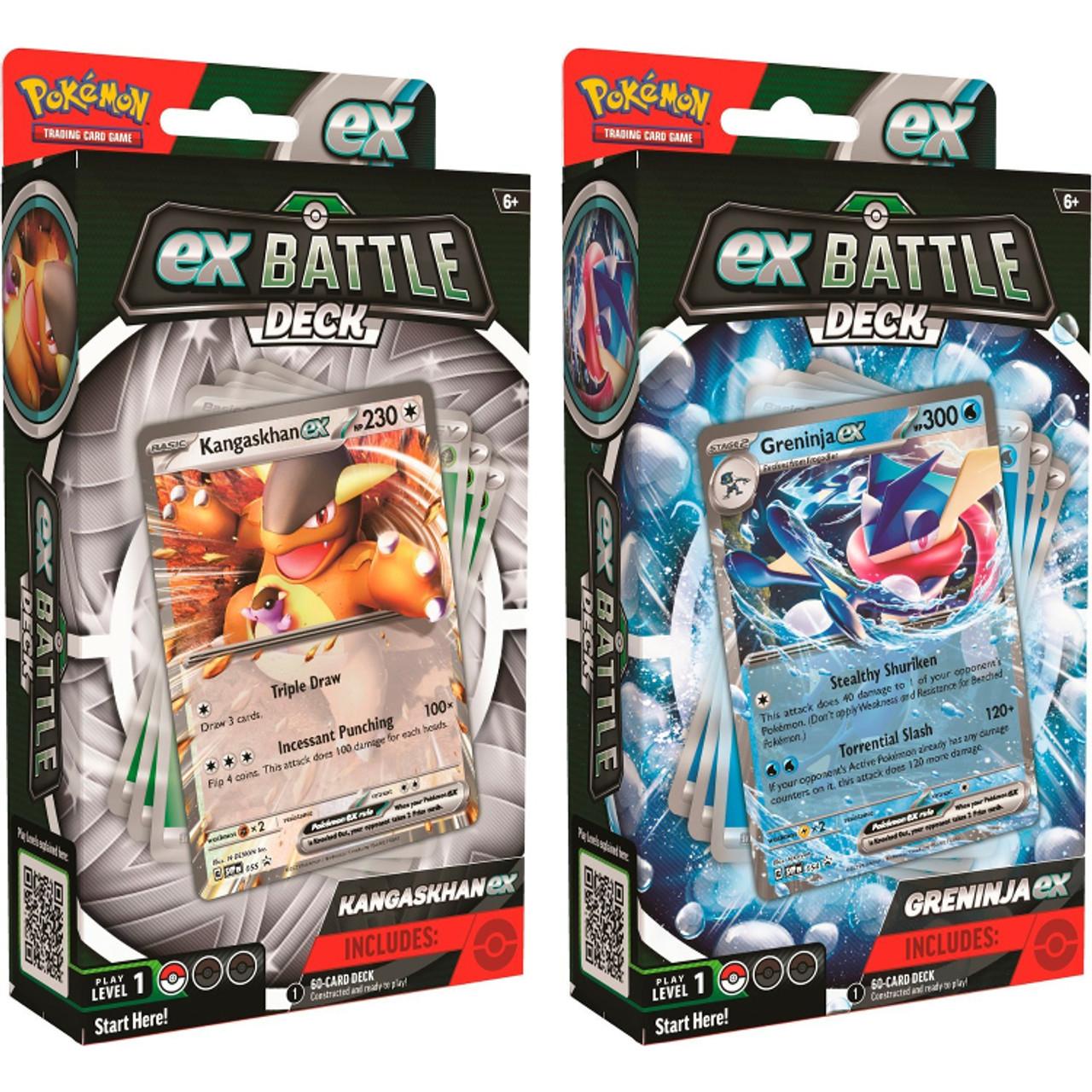 Board Game - Pokemon - Tcg Ex Battle Deck - Kangaskhan & Greninja