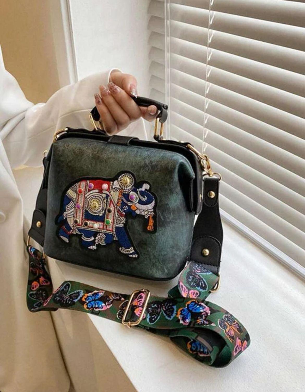 Torba Elephant Zelena