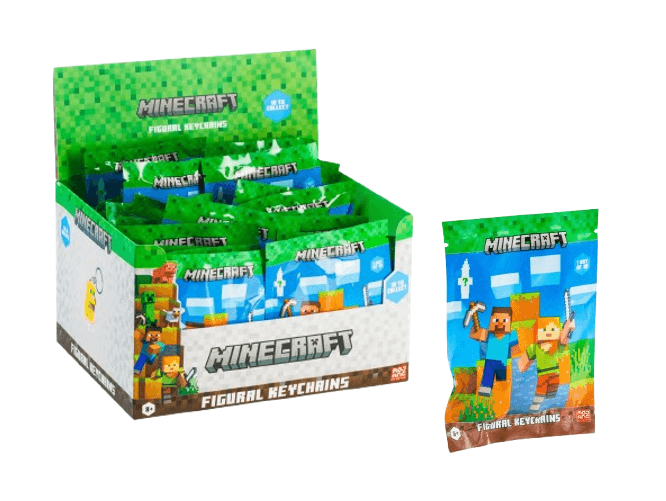 MINECRAFT torbe iznenađenja, privjesci za ključeve