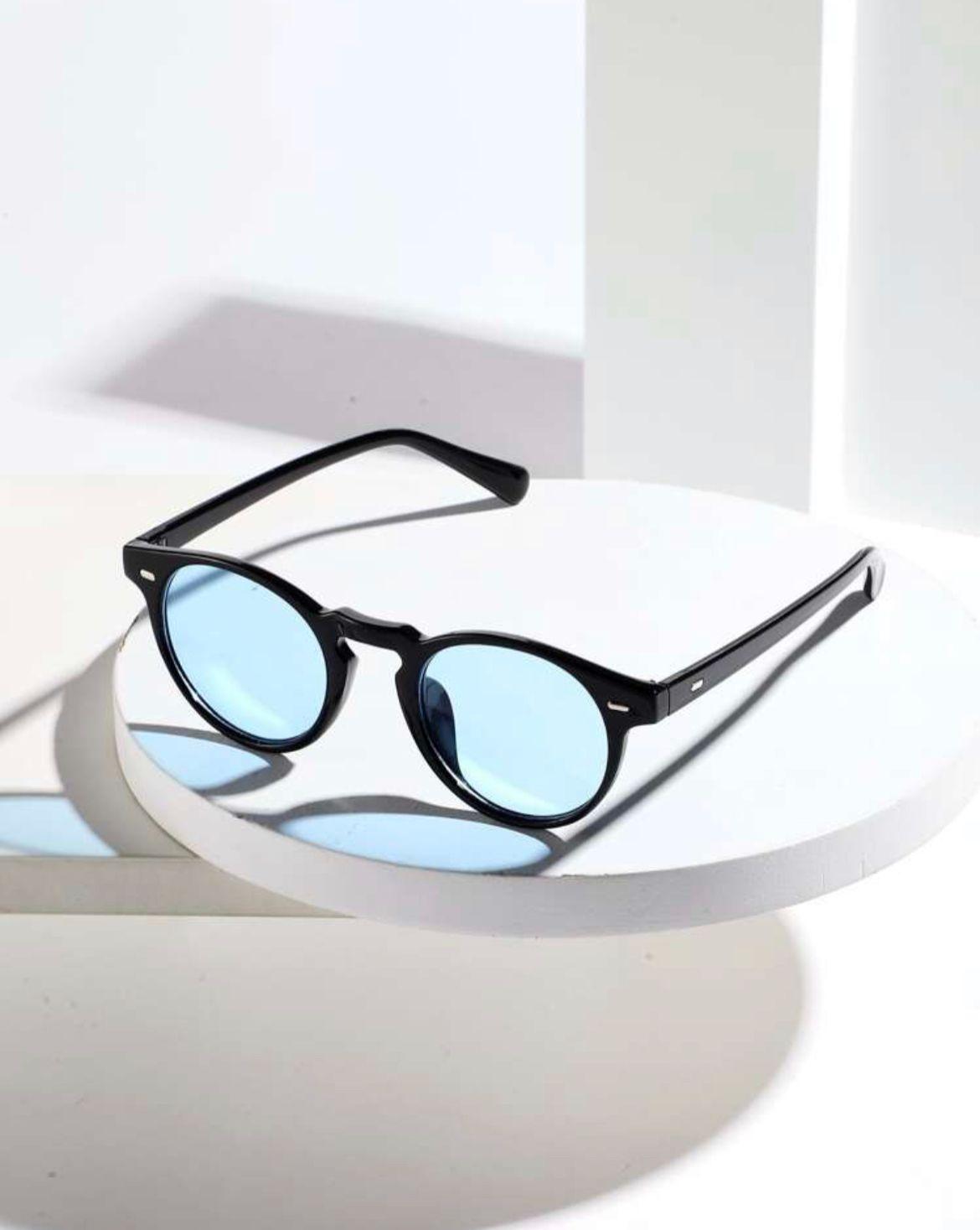 Retro Blue Lens Plava