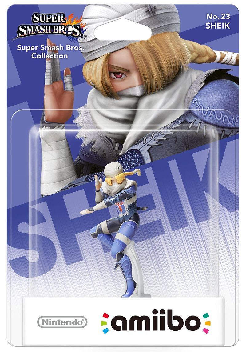 Amiibo Super Smash Bros - Sheik No.23