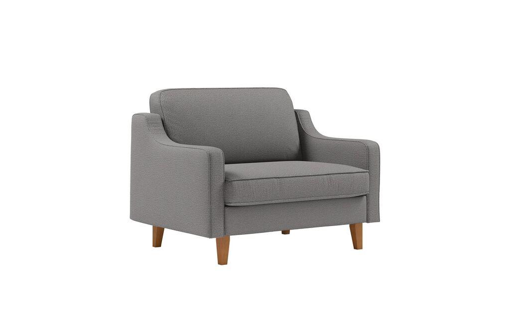 Atelier del Sofa Fotelja Robin Dvosjed, siva
