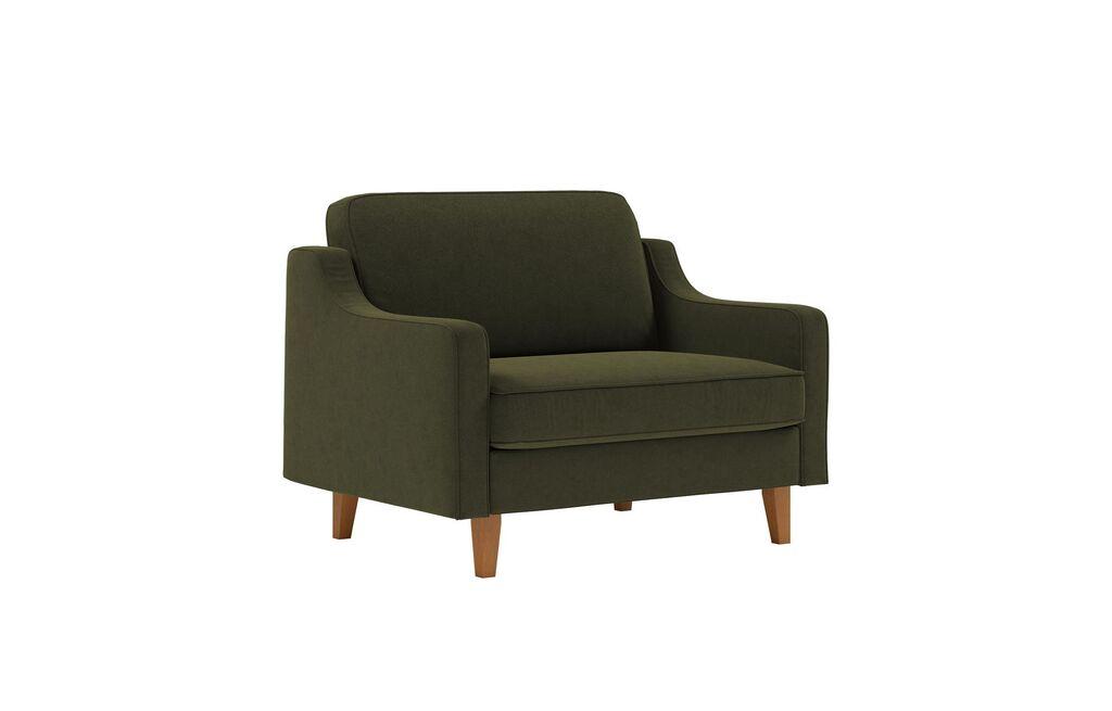 Atelier del Sofa Fotelja Robin Dvosjed, tamnozelena