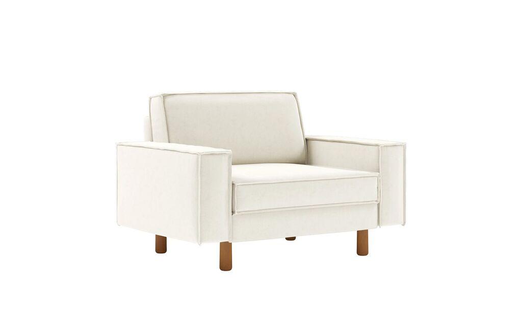 Atelier del Sofa Fotelja Sparrow Dvosjed, Bijela