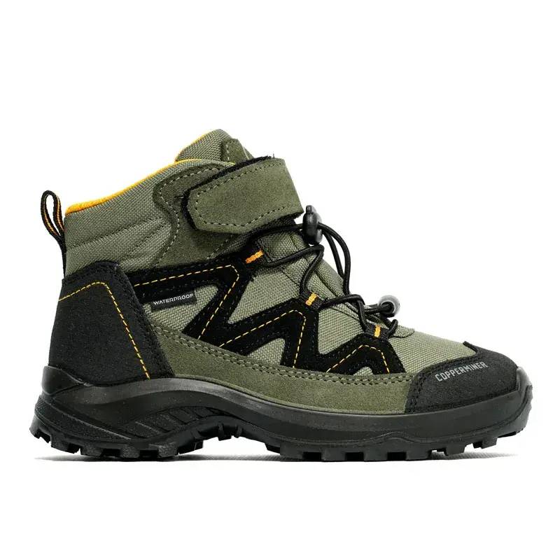 Copperminer dječje trolske čizme, maslinaste