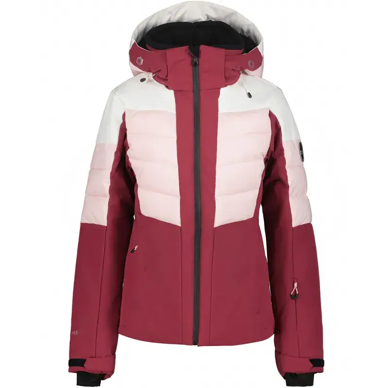 Ice Peak Ženska skijaška jakna s kapuljačom Florala, roza