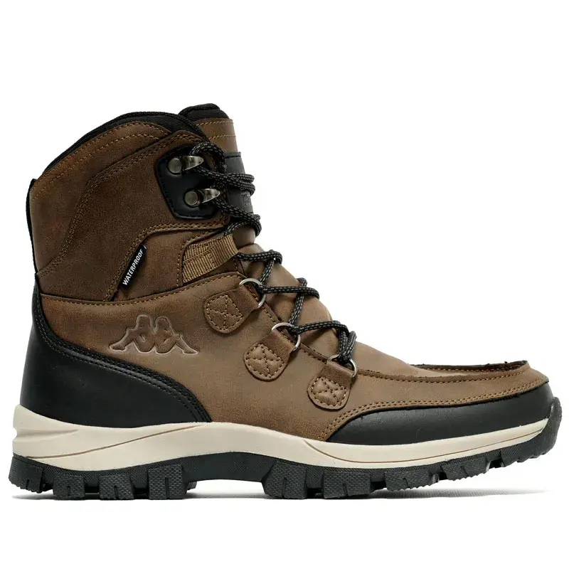 Kappa muške čizme Logo Nick, vodootporne, smeđe