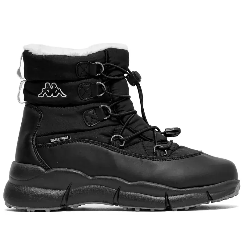 Kappa ženske čizme s logom Clara, crne