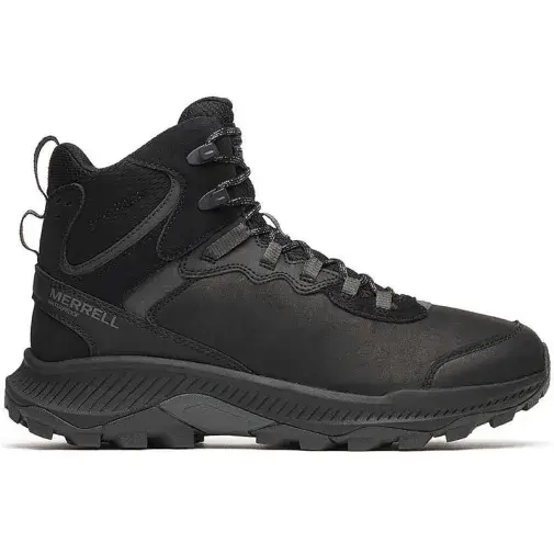 Merrell muške Speed ​​Strike 2 LTR THRM Mid WP cipele, crne