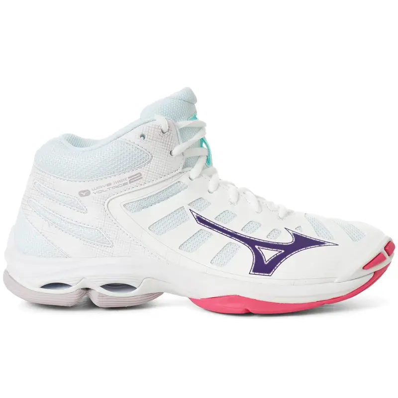 Mizuno ženske patike WAVE VOLTAGE 2 MID, bijele