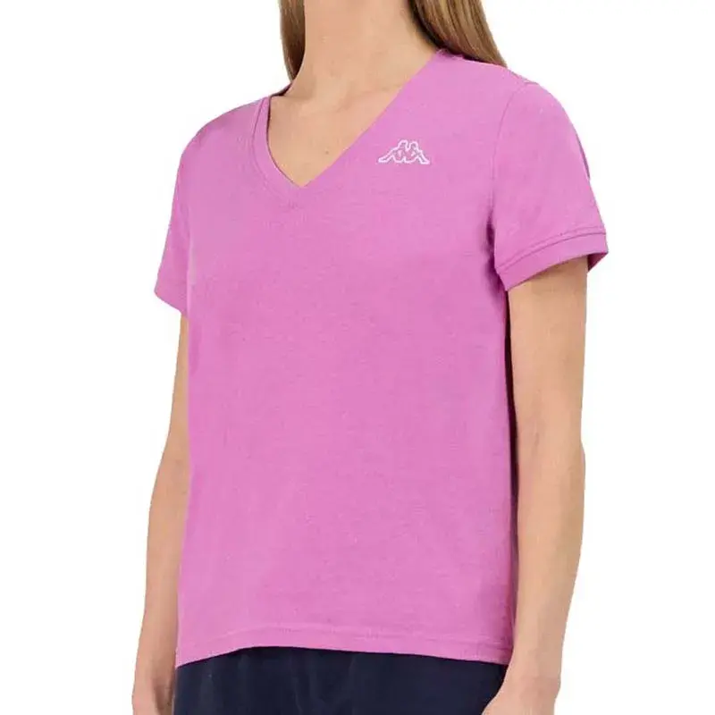 Ženska majica kratkih rukava Kappa Logo Cabou, ljubičasta