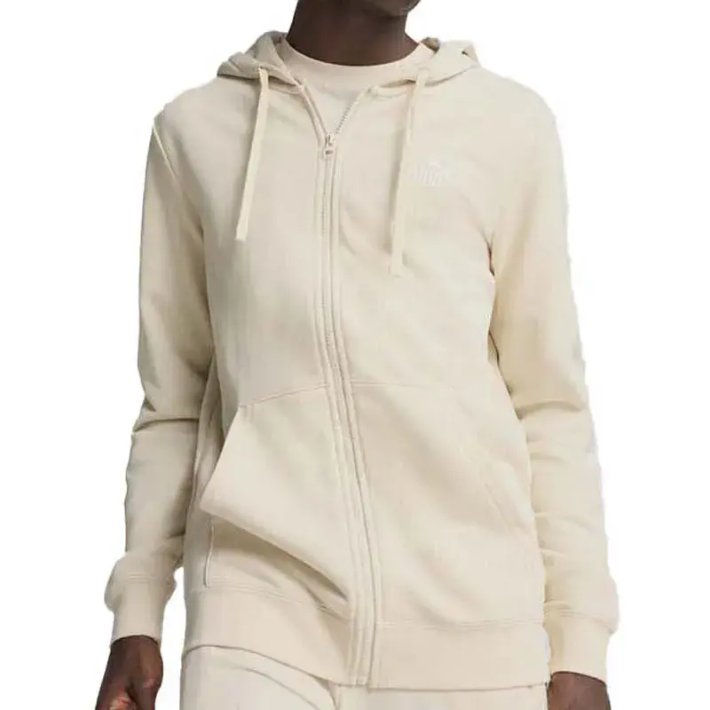 Puma muška dukserica Ess Tape Full-Zip Tr, bež