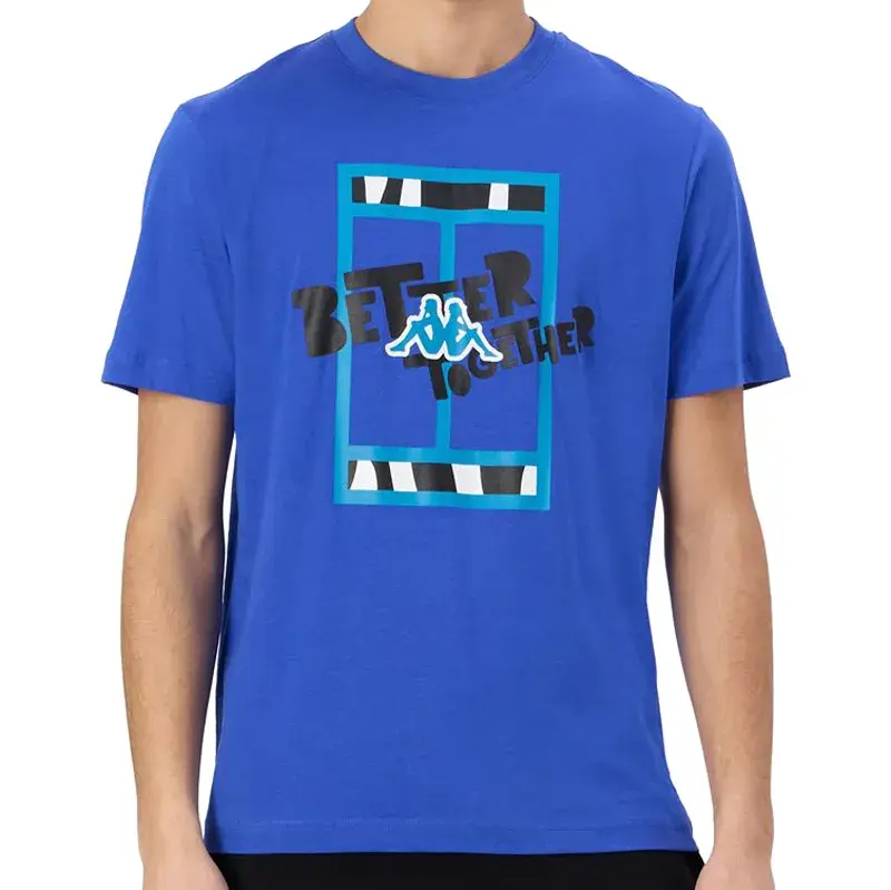 Muška majica Kappa s logom Gimmio, bijela