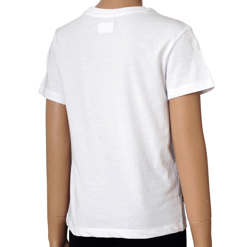 Kappa Boys majica s logom Logo Depv2244B, bijela