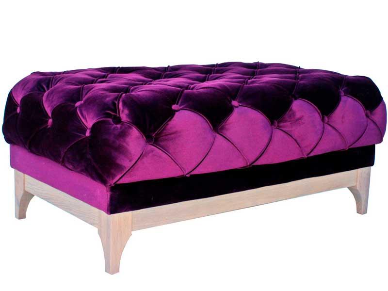 Tabure Zahra Amsterdam 26, 100x60 cm, Ljubičasti