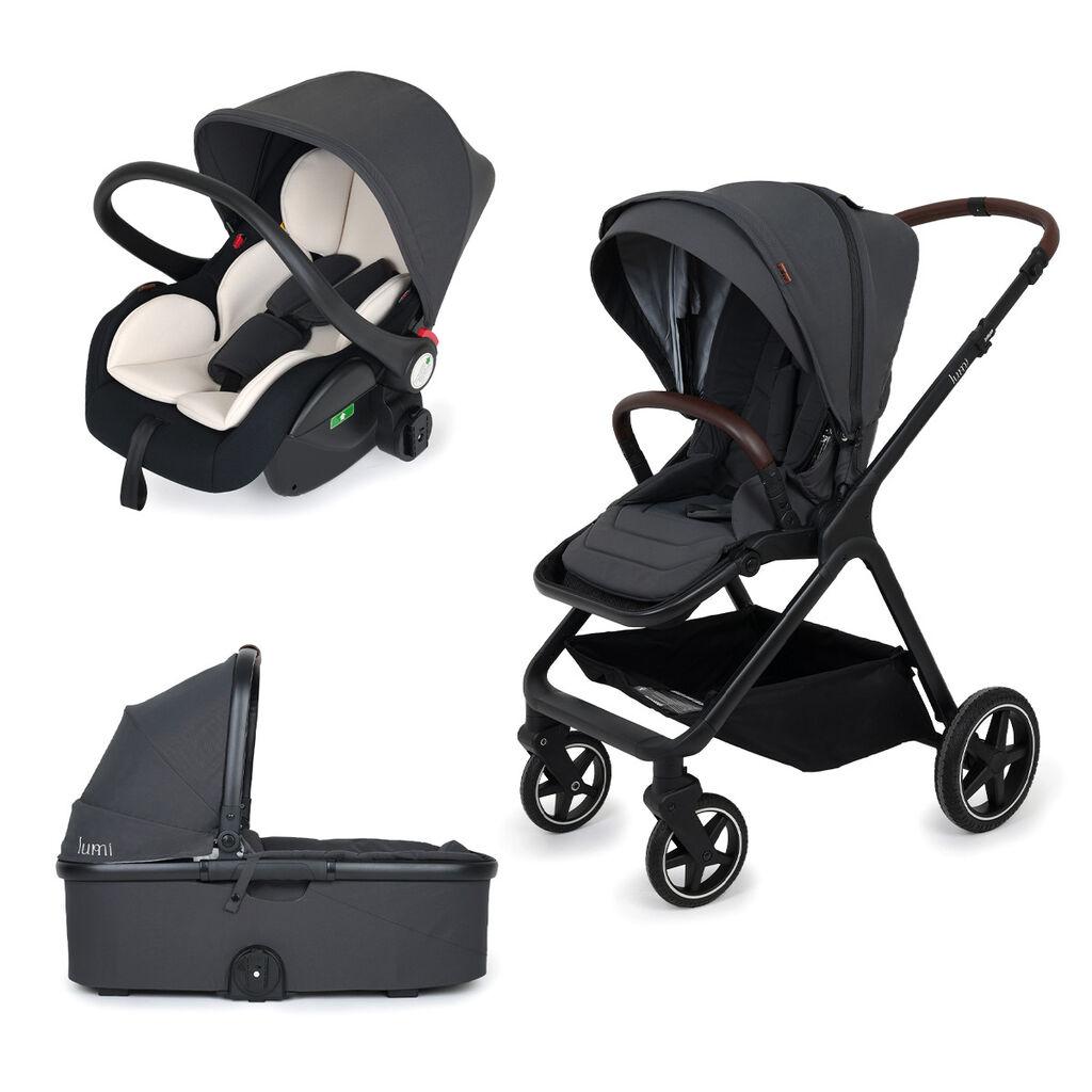 Jungle Baby Kolica Lumi 3/1, Siva