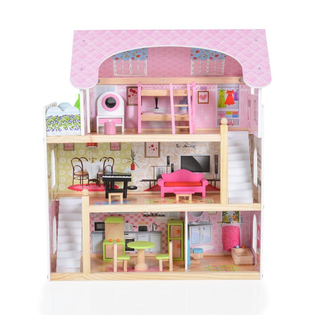 Moni Toys Kućica Za Lutke Milla 17 Dijelova