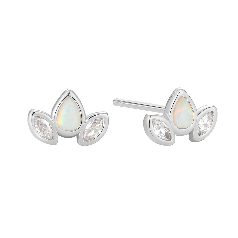 Minđuše Silver Lotus - srebro 925 VFE0358-17