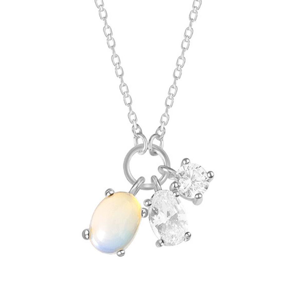 Ogrlica Sun Kiss- srebro 925 i cirkoni FX1168